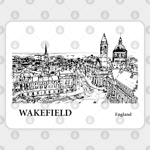 Wakefield England Sticker by Lakeric